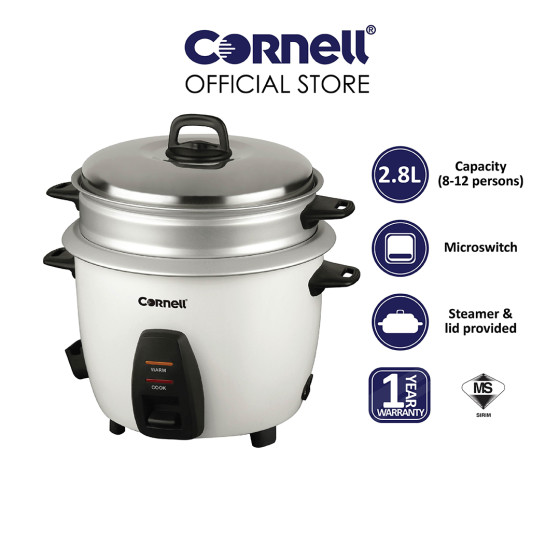 Cornell Conventional Rice Cooker 2.8 L CRC-CS282ST