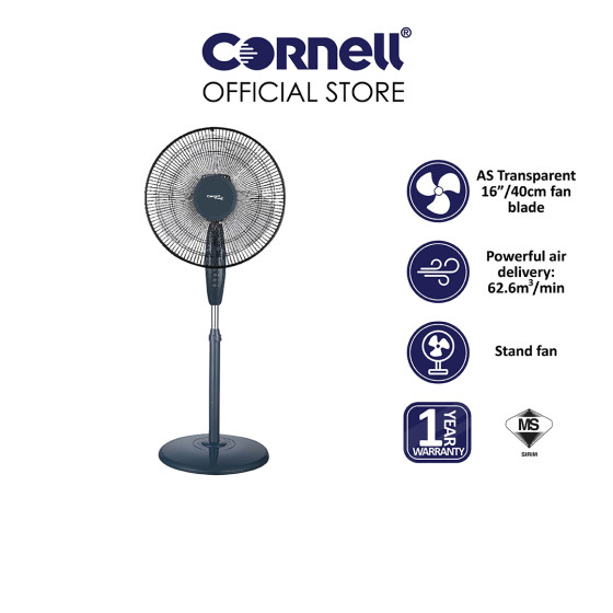 Cornell Stand Fan 16 inch | CFN-S162A