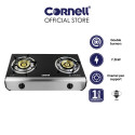 Cornell Glass Stove Double Burner | CGS-E1313G