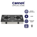 Cornell Infrared Glass Stove Double Burner | CGS-G155GIR