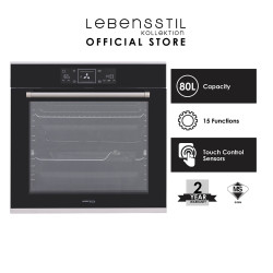 80L ELECTRIC BUILT-IN OVEN 15 FUNCTION (60CM) | LKBO-8015