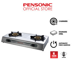 Pensonic Double Burner Gas Cooker | PGC-55S