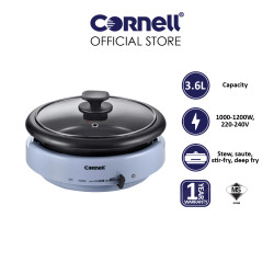 [Online Exclusive] Cornell Blue Bae Series Non Stick Detachable Multi Cooker 3.6L | CMC-S360X