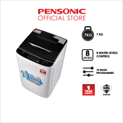 [SAVE 3.0] Pensonic Fully Auto Washing Machine 7Kg | PWA-7018