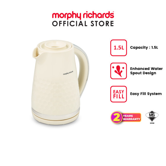 [NEW] Morphy Richards Hive Series Jug Cream Color Kettle | 108272