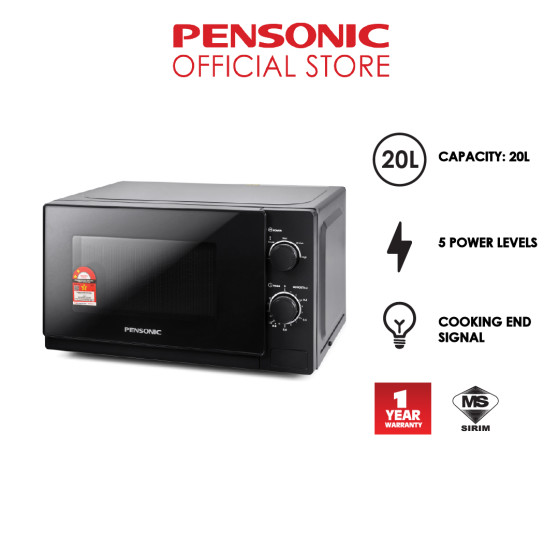 [NEW] Pensonic Microwave Oven 20L | PMW-2005