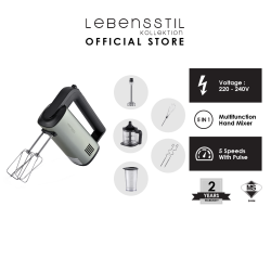 [NC] Lebensstil Kollektion 5 in 1 Multifunction Hand Mixer | LKHM-1001X