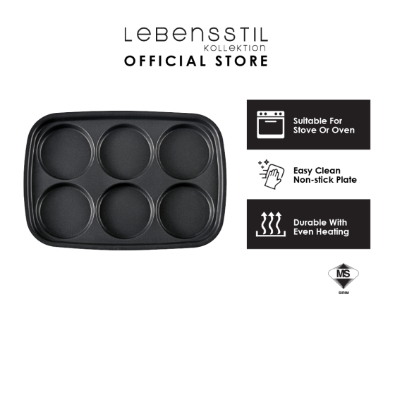 Lebensstil Kollektion Muffin Plate | LKMC1001X-MP