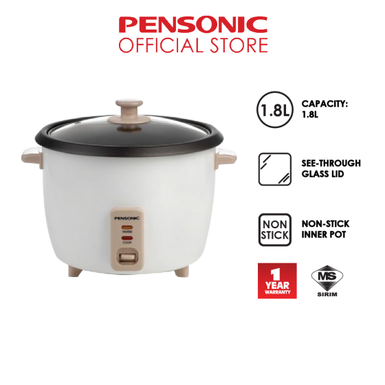 Pensonic Rice Cooker 1.8L | PRC-18E