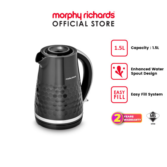 [NEW] Morphy Richards Hive Series Jug Black Kettle | 108271