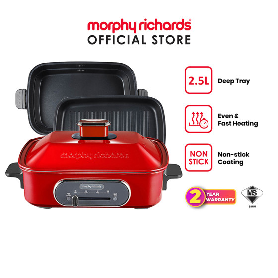 [NC] Morphy Richards Multi Cooker | 562010 (Red)