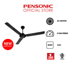 Pensonic 60" Ceiling Fan | PCF-6003A(BK)