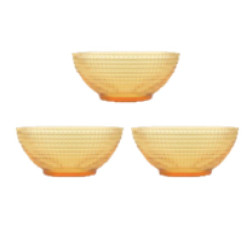 VISIONS® Amber Dinnerware (350ml) Rings Bowl Set