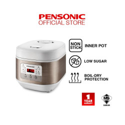 PENSONIC | DIGITAL LOW SUGAR COOKER 1.5L |PSR-1501DLS