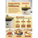 SMART POT WITH VISIONS 3.5L COVERED COOKPOT |WK-ES - VSD-3.5/CL1