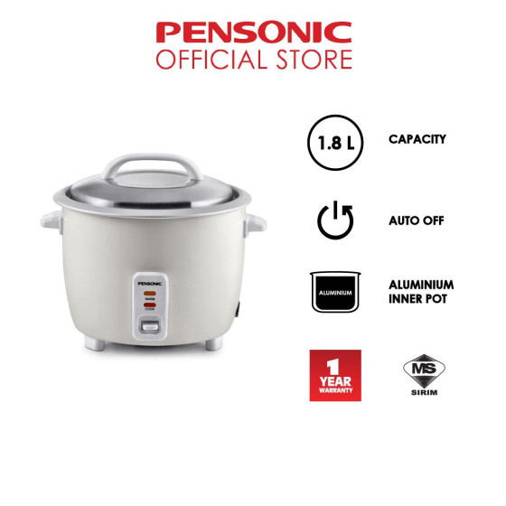 CONVENTIONAL RICE COOKER 1.8L | PRC-1803