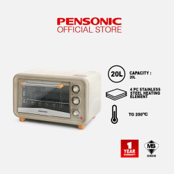 PENSONIC ELECTRIC OVEN 20L | PEO-2012
