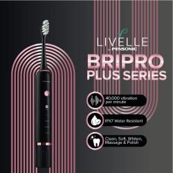 [ NEW ] Pensonic Livelle Bripro Plus Series Sonic Toothbrush | STWS9001RGB