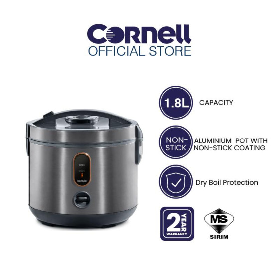 Cornell | JAR RICE COOKER 1.8L |  CRC-J1801S