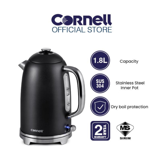 Cornell Electric Kettle |CJK-1801BK