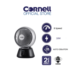 CORNELL 8” 360 OSC CIRCULATOR (3D) | CCF-882DCR