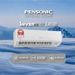 [OWN TO CHILL] Pensonic Inverter Air Conditioners 1.5Hp |PSW/PCU-1530i