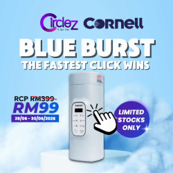 Cornell Portable Kettle Blue | CPK55WH BLUE
