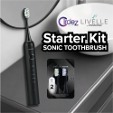 Livelle Combo BriPro Plus Sonic Toothbrush & Head Replacement | STARTER KIT