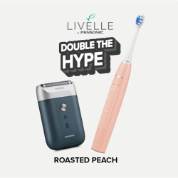 [Double The Hype Lilac] Pensonic Double the Hype Toothbrush and Shaver