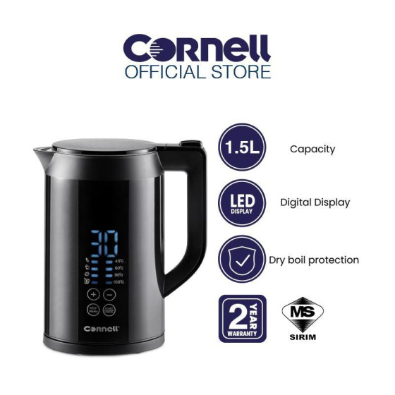 Cornell Digital Kettle 1.5L | CJK-1500DS
